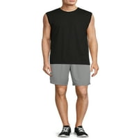 Athletic Works bărbați și bărbați mari fără mâneci musculare T-Shirt, Dimensiuni S-4XL