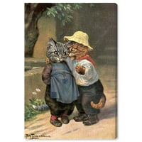 Pistă Avenue Imprimate Animal & Insecte Canvas Art Print