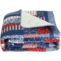 Pilote Poliester Stele & Stripes Quilt Collection