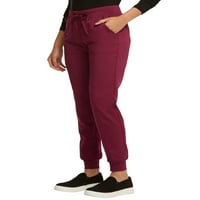 Scrubstar femei final Stretch Twill Yoga Cordon Cargo Jogger Scrub Pant