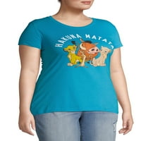 Tricou pentru femei Lion King Plus Size Crew