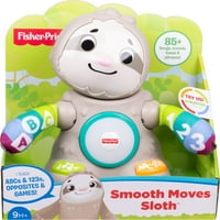 Fisher-Linkimals mișcări netede jucărie de învățare electronică pentru Bebeluși leneși cu lumini și muzică