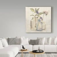 Marcă comercială Fine Art 'Blossoms on Birch I' Canvas Art de Cheri Blum
