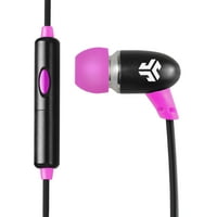 Căști JLab Comfort Petite cu microfon Universal-negru roz