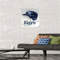 Tampa Bay Rays-Poster De Perete Pentru Cască De Picurare, 14.725 22.375