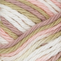 Bernat Artizanat fire de bumbac Mediu, Tumbleweed Ombre 1.5 oz 42.5 g, Yards