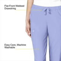 WonderWink W 5255-pantaloni de Scrub cu cordon pentru femei
