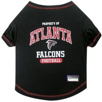 Animale de companie primul NFL Atlanta Falcons Pet T-Shirt. Licențiat, fără riduri, tricou pentru câini pisici. Tricou De Fotbal