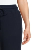 Pantaloni de Jogger confortabili cu talie elastică pentru femei Time and Tru