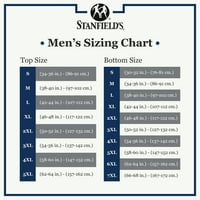 Boxeri Boxeri pentru bărbați adulți Stanfield, Dimensiuni S-XL