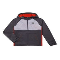 Russell Boys Tech Fleece Jachetă Atletică Cu Glugă Cu Fermoar Complet, Mărimi 4-18