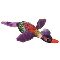 Schoochie animale de companie Mardi Gras pasăre jucării de pluș, în