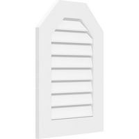 22W 40H montare octogonală pe suprafață superioară PVC Gable Vent: funcțional, w 3-1 2W 1p cadru Standard