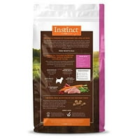 Instinct rețetă originală fără cereale de rasă mică, cu hrană naturală pentru câini uscată de pui Real, de la Nature ' s Variety, lb. Sac