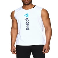 Reebok Mens și Big Mens active Sprint Performance Muscle Top, până la dimensiunea 3XL