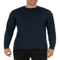 Athletic Works bărbați și bărbați mari Active Quick Dry Core Performance tricou cu mânecă lungă, până la dimensiunea 5XL