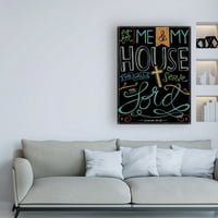 Marcă comercială Fine Art 'Chalk It Up 12' Canvas Art de Holli Conger