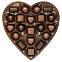Elmer ' s, inimă de Ziua Îndrăgostiților de 8 oz, lapte asortat și ciocolată neagră