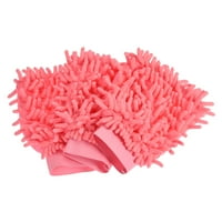 Chilipiruri Unice Reutilizabile Fără Zgârieturi Mănuși De Curățare Microfibră Chenille Mănuși Roz