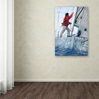 Marcă comercială Fine Art 'Sailing I' Canvas Art de la Macneil Studio