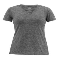 Athletic lucrări femei Core Active maneca scurta V-Neck T-Shirt