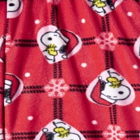 Snoopy fete poli 2 piese Crăciun pijama somn Set