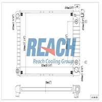 Radiator se potrivește selectați: 1988-1990, 1992 - CHEVROLET GMT-C1500