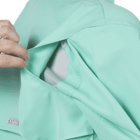 Realtree Opal Verde Mens Maneca Scurta Ghid De Pescuit Shirt-L