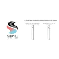 Stupell Industries vacă fermă cu coroană de flori model de țară în dificultate, 15, Design cu litere și căptușite
