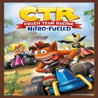 Crash Team Racing-Poster De Artă Cheie
