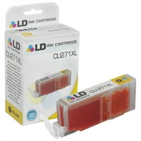 Compatibil PGI270XL și CLI271XL Set de cartușe de cerneală: Pigment negru PGI270XL și fiecare dintre CLI271XL