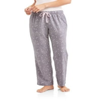 Femei flanel pijama pantaloni de somn
