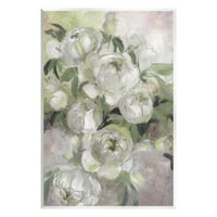 Stupell Industries Abstract Flori Flori Aranjament Botanic & Floral Pictura Unframed Art Print Wall Art