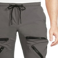 American Stitch bărbați Stretch nailon Slim Fit Jogger pantaloni, Dimensiuni S-2XL