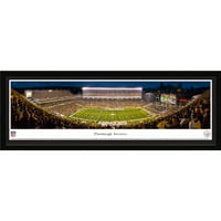 Pittsburgh Steelers - joc de noapte la Heinz Field-panorame Blakeway imprimare NFL cu cadru selectat și covoraș unic