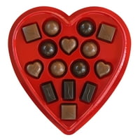 Elmer ' s, inimă de Valentine de prietenie de 6 oz, lapte asortat și ciocolată neagră