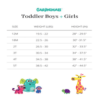 Garanimals Baby and Toddler Boy tricou imprimat cu mânecă scurtă, dimensiuni 12M-5T