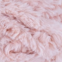 Lion Brand Fire du-te pentru Fau gros și rapid Bonus Bundle Roz Pudel Fau blana super voluminoase Poliester roz fire