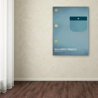 Marcă comercială Fine Art Călătoriile lui Gulliver artă pe pânză de Christian Jackson