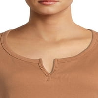 Fără Limite Juniori Notch Neck Tee, 2-Pack