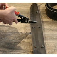 Ekena Millwork 1 2 W 144 L curea flexibilă pentru grinzi Negre w șuruburi pentru grinzi de lemn Ekena Fau