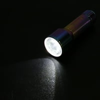 Lanterne portabile din aluminiu Ozark Trail LED Lumens, cu baterii AAA, pachet, argintiu și irizat