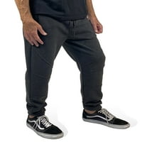 Burnside bărbați 4-Way Stretch Soft Tech Fleece Jogger pantaloni de trening, Dimensiuni S-XL