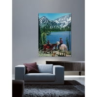 Marmont Hill Wallows Mountains pictură imprimată pe pânză înfășurată