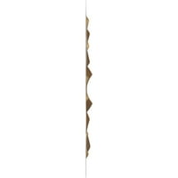 Ekena Millwork 5 8 W 5 8 h Thompson EnduraWall panou decorativ de perete 3D, strat strălucitor auriu