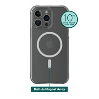 onn. MagSafe caz telefon compatibil și sticlă ecran Protector pentru iPhone Pro ma iPhone Pro Max