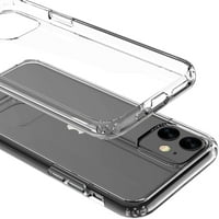 iPhone caz rezistent la zgârieturi spate Transparent Ultra Slim clar capacul bara de protecție din silicon