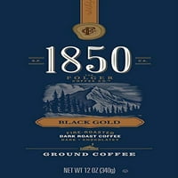 1850, Kit de degustare de cafea măcinată Folgers, 3-12oz. Pungi, Pioneer, Trailblazer și amestecuri de cafea Black Gold Plus 200ct.