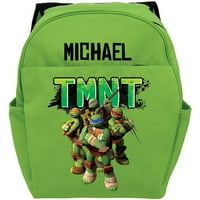 Personalizate Teenage Mutant Ninja Turtles grevă un Pose Verde Toddler Rucsac