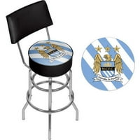 Premier League Manchester City scaun de Bar pivotant cu spate